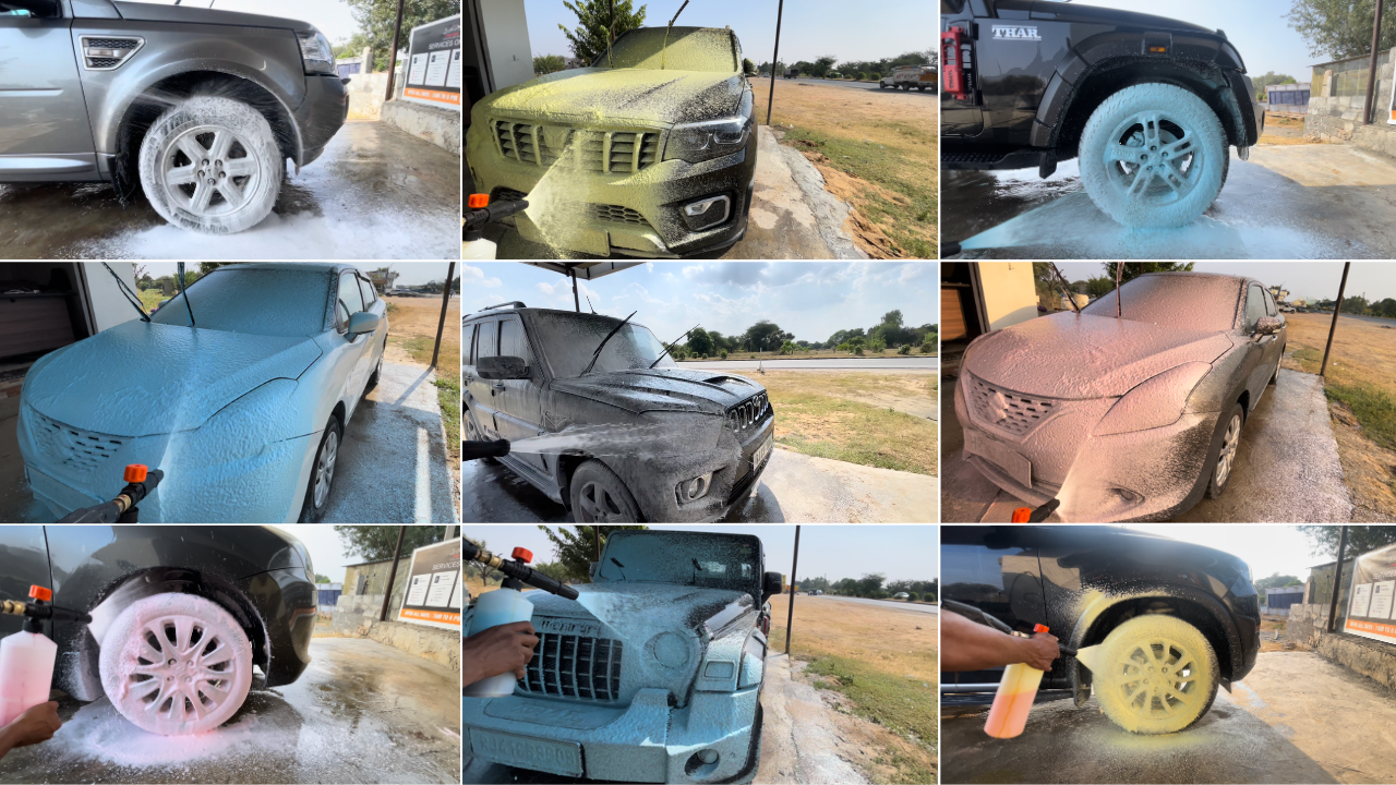 Amazing Colourful Foams