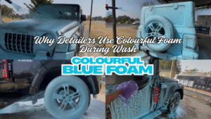 Detailers Use Colourful Foam
