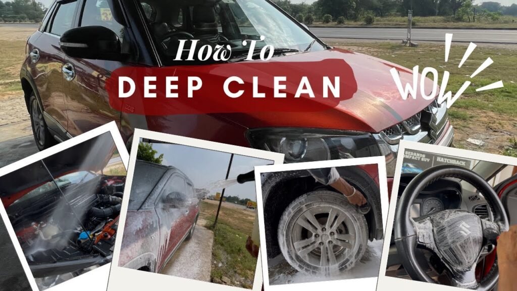 How to Deep Clean a Car Blog post